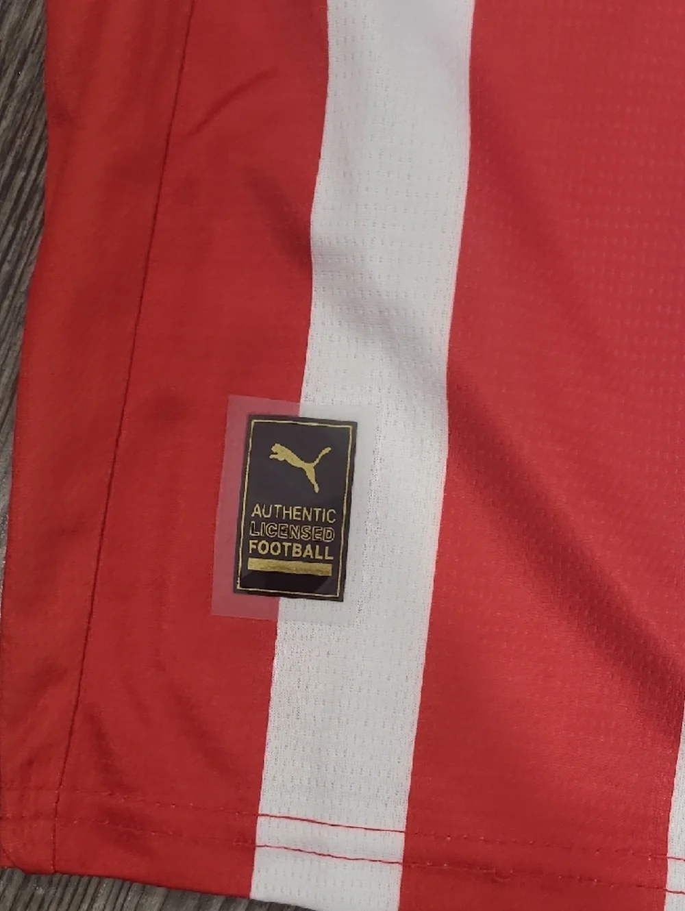 PUMA Guadalajara Soccer Jersey and Shorts Set Red White Navy Blue Size S - Picture 5 of 9